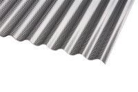 Acryl Wellplatten 3mm Sinus 76/18 Wabenstruktur graphit 1045 x 4500