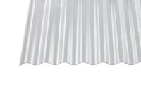 Polycarbonat Wellplatten klar Gerillt Sinus 76/18 1,4 mm 900 x 3500