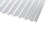 Polycarbonat Wellplatten klar Gerillt Trapez 76/18 1,4 mm...