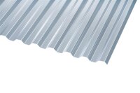 PET Wellplatten klar Trapez 70/18 1,1mm 1090 x 6000