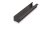 Kastenrinne 90 mm aus Aluminium – anthrazit (RAL 7016) 4100 mm