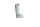 Regenwasserklappe Aluminium weiß (RAL 9016) mit Laubfang
