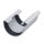 Rinnenverbindungsstück PVC grau