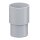 Rohrmuffe DN 75 PVC grau