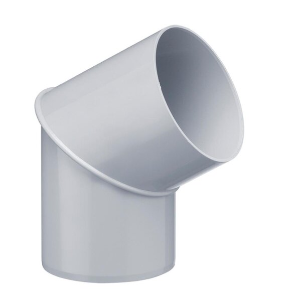 Rohrbogen 60° DN75 PVC grau