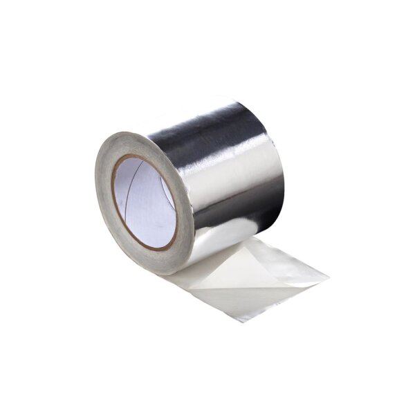 Alu Klebeband 38 mm breit 25 m lang - Verschluss obere Öffnung