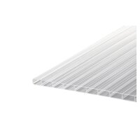 Doppelstegplatten 16 mm Weiß Opal ANTIHAGEL...