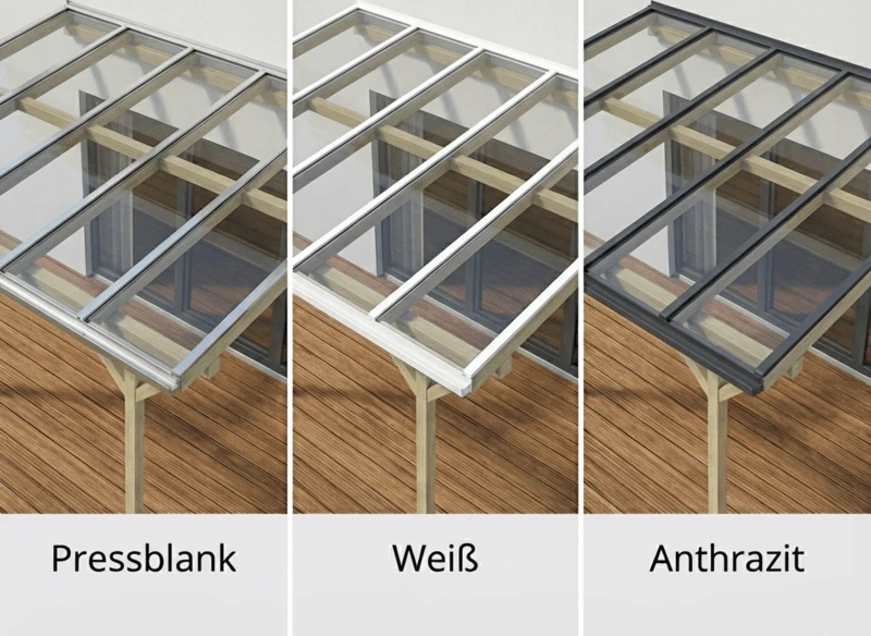 Farboptionen Übersicht Eindeckung